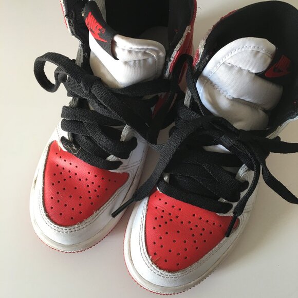 Nike Air Jordan 1 Retro High OG PS 'Heritage' Sneakers 12C - Picture 3 of 5